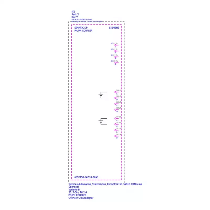 SIEMENS SIMATIC PN/PN Coupler 6ES7158-3AD10-0XA0 | PROFINET IO Koppler zur Netzwerkkopplung