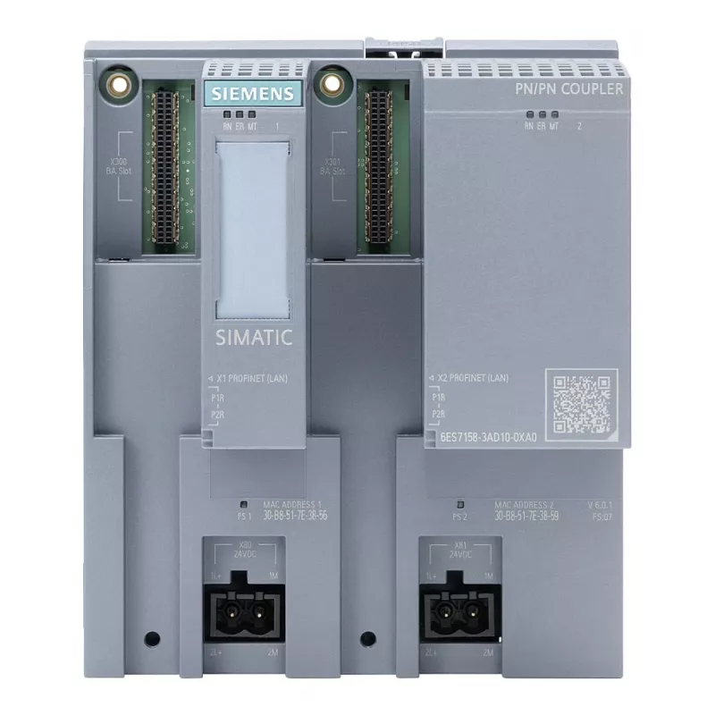 SIEMENS SIMATIC PN/PN Coupler 6ES7158-3AD10-0XA0 | PROFINET IO Koppler zur Netzwerkkopplung