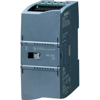 Siemens SIMATIC S7-1200 SM 1231 Analog-Eingangsmodul 6ES7231-4HD32-0XB0, 4 AI, 0-20mA/4-20mA, 13-Bit, Steckbare Klemmen