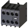 Siemens SIRIUS 3RH2 Hilfsschalterblock, 4 Schließer, Frontmontage, Schraubklemmen, 3RH2911-1GA40
