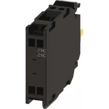 Siemens SIRIUS ACT Kontaktmodul, 1 NC, Schraubklemme, 500V Isolierung, 6A AC-15 3SU14001AA103HA0