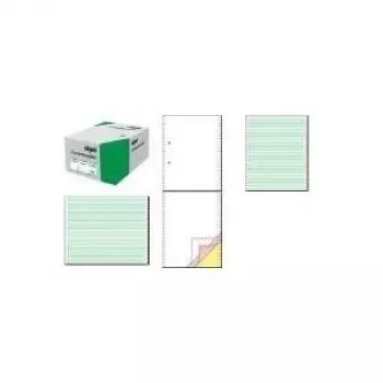 SIGEL 91300 Endlospapier, A4 3-fach selbstdurchschreibend, 240 Formulare, 60/53/57 g/m², Blanko, 12 Zoll Breite