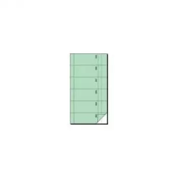 SIGEL BO096 Quittungsbuch, 105 x 200 mm, selbstdurchschreibend 2-teilig, 60 Sätze, 360 perforierte Quittungen, Weiß/Gelb