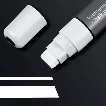 SIGEL Chalk Marker 150 Chisel Tip 5-15 mm White Wipeable 1 Stück