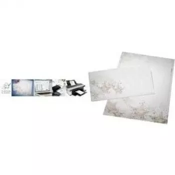 SIGEL DU250 Weihnachtsholz DL Briefumschläge, 90 g/m², selbstklebend, 25 Stück