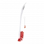 SIGG Cleaning Brush - Flaschenreinigungsbürste für Mehrwegflaschen, Weiß/Grau