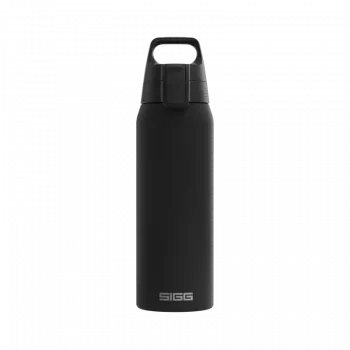 SIGG Shield Therm One 0,75L Schwarze Vakuumisolierte Wasserflasche