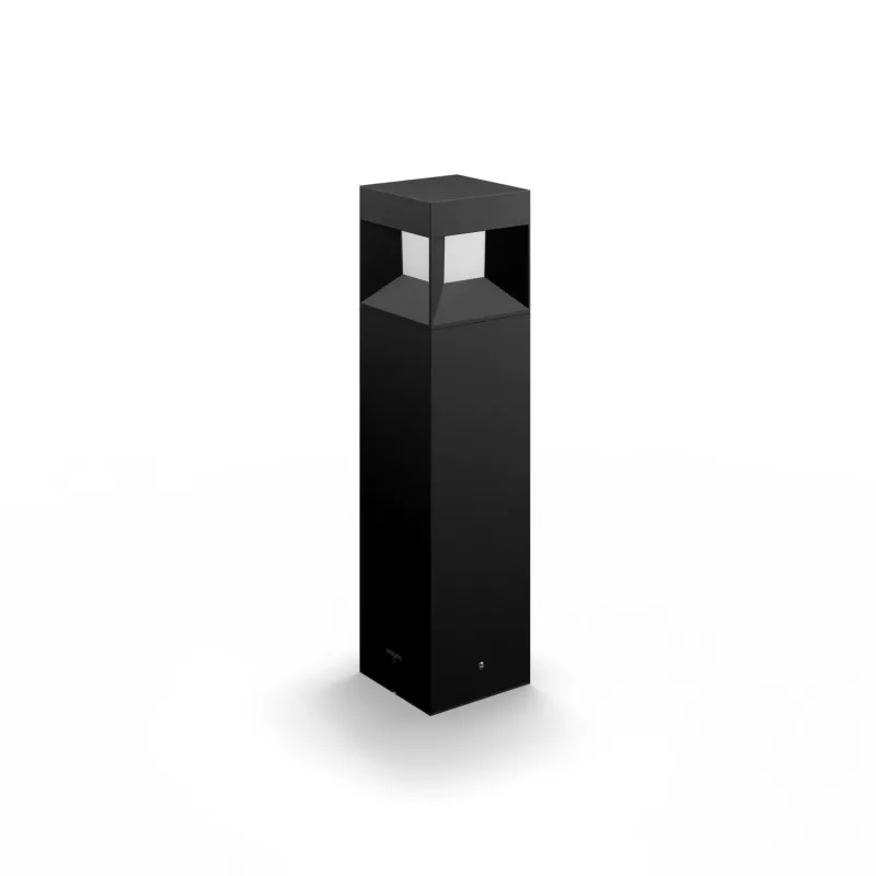 SIGNIFY Philips Parterre LED Sockelleuchte 800lm Schwarz