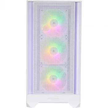 SILENTWARE Flow 110 ARGB White Tempered Glass Mid-Tower Gehäuse