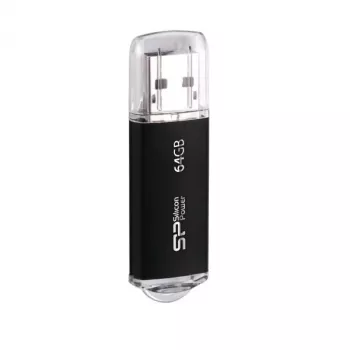 Silicon Power Blaze B02 64GB USB 2.0 Flash-Laufwerk - Schwarz