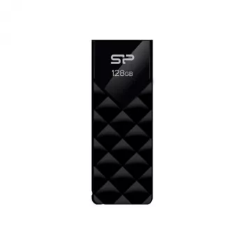 Silicon Power Blaze B03 32GB USB 3.2 Gen 1 Flash-Laufwerk, einziehbar, Schwarz