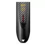 Silicon Power Blaze B25 32GB USB 3.2 Gen 1 Flash-Laufwerk, einziehbarer Anschluss, Schwarz