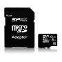 Silicon Power Elite 8GB microSDHC UHS-I U1 V10 Speicherkarte mit SD-Adapter