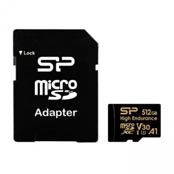 Silicon Power Golden Series 64GB microSDXC Speicherkarte, UHS-I U3, V30, A1, bis zu 100 MB/s Lesen, 80 MB/s Schreiben, mit SD-Adapter
