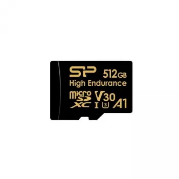 Silicon Power Golden Series 64GB microSDXC Speicherkarte, UHS-I U3, V30, A1, bis zu 100 MB/s Lesen, 80 MB/s Schreiben, mit SD-Adapter