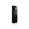 Silicon Power SP064GBUF2U03V1K Blaze B10 64GB USB 2.0 USB-Stick, Schwarz, Einziehbar