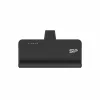 Silicon Power SP5K0MAPBKQD500K Armor A60 500GB USB 3.2 Gen 1 2,5-Zoll tragbare externe Festplatte, Schwarz