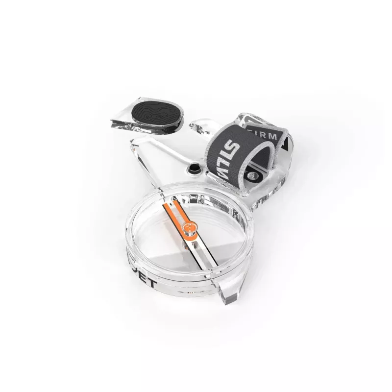 Silva Arc Jet Labais Daumenkompass - Schwarz/Transparent