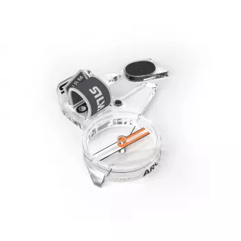 Silva Arc Jet Linkshänder-Daumenkompass - Schwarz