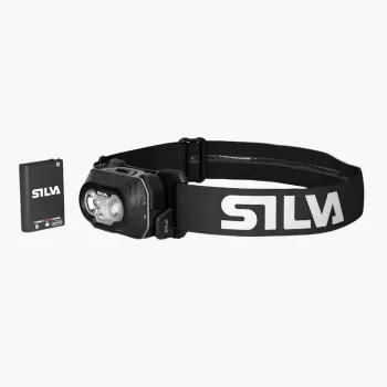 Silva Discover Hybrid Stirnlampe - Schwarz (500 lm)
