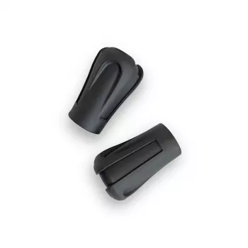 Silva Rubber Paws Trekkingstocks-Gummispitzen - Schwarz - 1 Paar