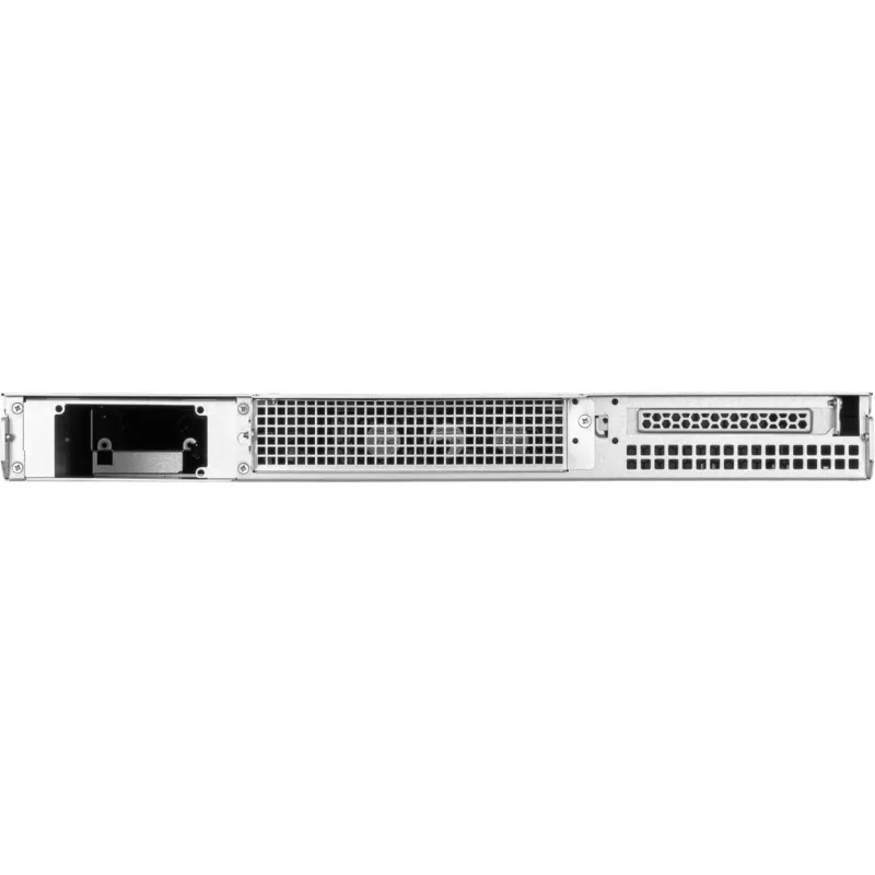 SilverStone RM100 1U Rackmount Gehäuse - Mini-ITX, Stahl, Schwarz