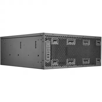 SilverStone RM4A 4U Rackmount Server-Gehäuse, SSI-EEB, Mesh - Dunkelgrau