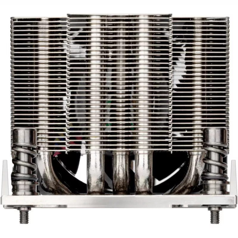 SilverStone SST-XE02-TR5B Low Profile CPU-Kühler, 60mm Lüfter, schwarzes Aluminium, Kupferboden, Intel LGA1150/1151/1155/1156, PWM, 65W TDP