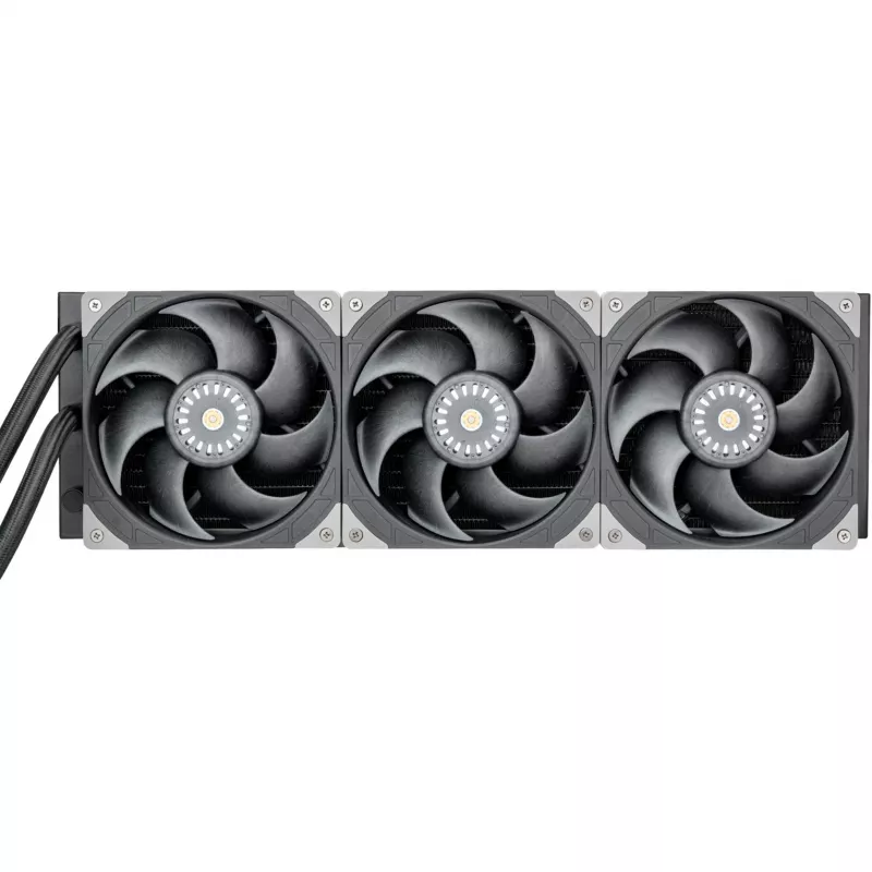 SILVERSTONE TECHNOLOGY SST-XE420 Low Profile CPU-Kühler, Schwarz/Silber