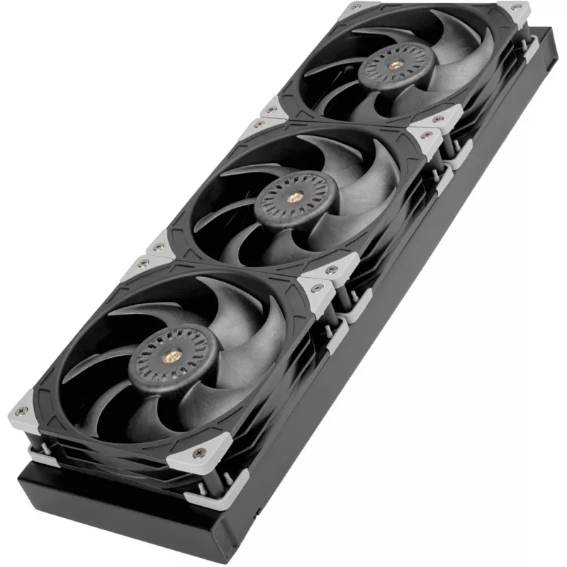 SILVERSTONE TECHNOLOGY SST-XE420 Low Profile CPU-Kühler, Schwarz/Silber