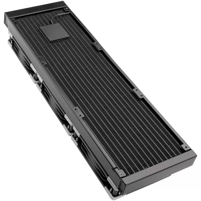 SILVERSTONE TECHNOLOGY SST-XE420 Low Profile CPU-Kühler, Schwarz/Silber