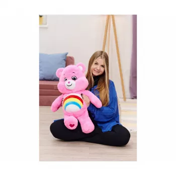 SIMBA-DICKIE Care Bears Cheer Bear Plüsch 60 cm Pink Regenbogen