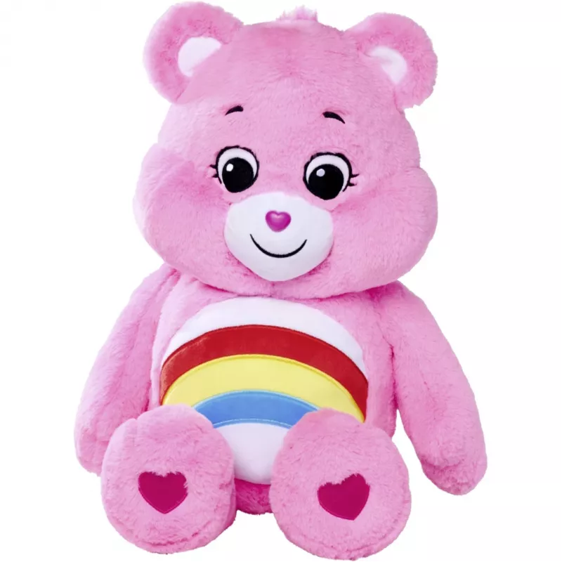SIMBA-DICKIE Care Bears Cheer Bear Plüsch 60 cm Pink Regenbogen