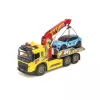 SIMBA-DICKIE Giant Abschleppwagen mit Licht, Sound, beweglichem Kran & Seilwinde – Spielzeug-Rettungsfahrzeug für Kinder ab 3 Jahren