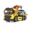 SIMBA-DICKIE Giant Abschleppwagen mit Licht, Sound, beweglichem Kran & Seilwinde – Spielzeug-Rettungsfahrzeug für Kinder ab 3 Jahren