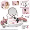 SIMBA-DICKIE My Beauty Studio Interaktiver Schminktisch zum Rollenspiel mit beleuchtetem Spiegel und 10 Zubehörteilen für Kinder ab 3-6 Jahren