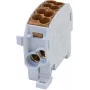 SIMET SCB 25 Al/Cu 80A 1-poliger Abzweigverteilerblock braun 81501015