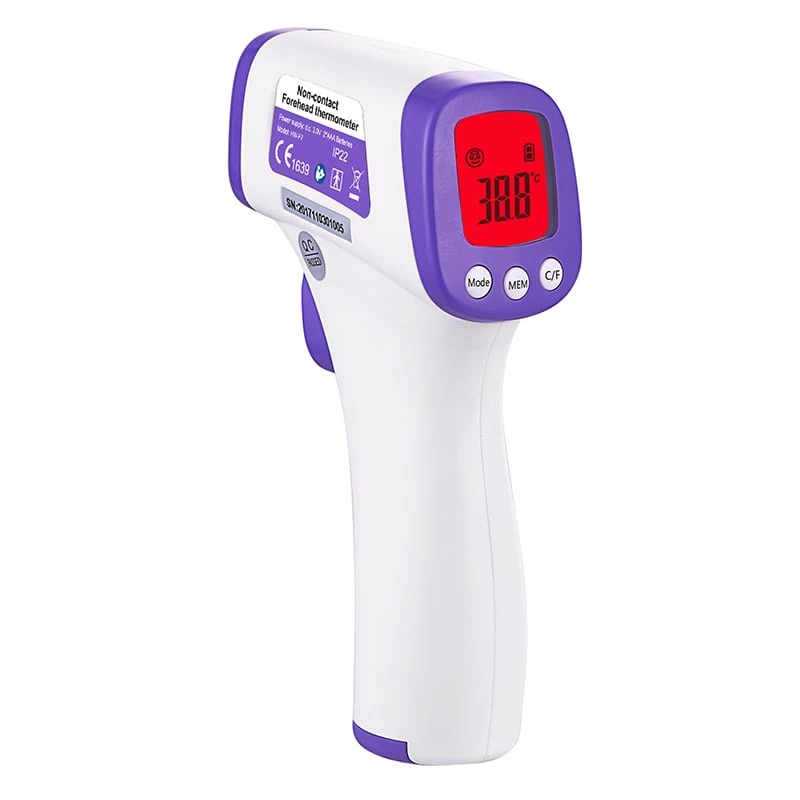 SIMZO HW-F7 Berührungsloses LED-Hand-Infrarotthermometer