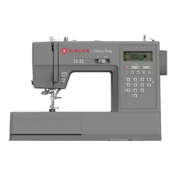 Singer Heavy Duty Nähmaschine HD6705C Wiederaufladbar 200 Stiche Grau