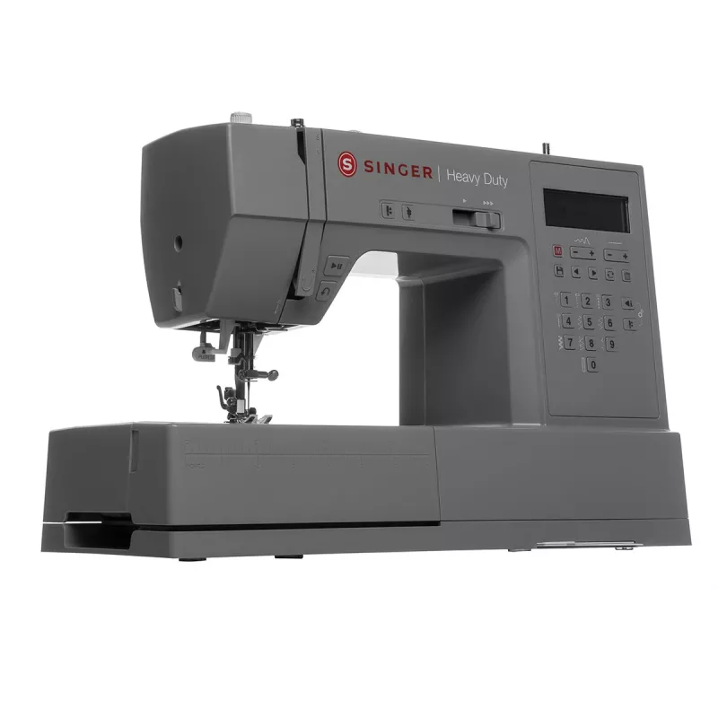 Singer Heavy Duty Nähmaschine HD6705C Wiederaufladbar 200 Stiche Grau