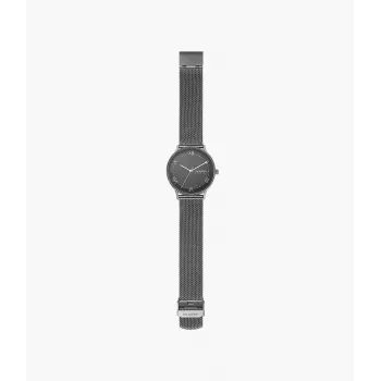 Skagen Holst Herren-Quarzuhr SKW6624 40mm Edelstahl Mesh Grau