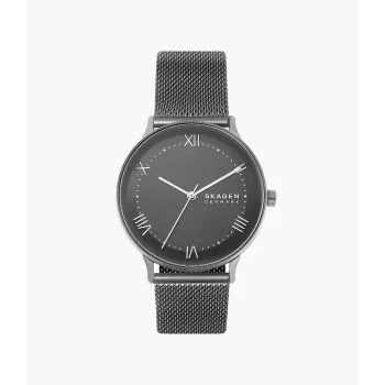 Skagen Holst Herren-Quarzuhr SKW6624 40mm Edelstahl Mesh Grau