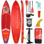 SKATINGER Interstellar Red Inflatable SUP Board 350x81x15 cm