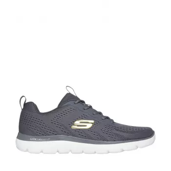 Skechers Herren Summits Torre graue Sportschuhe 232395 CCYL Größe 42