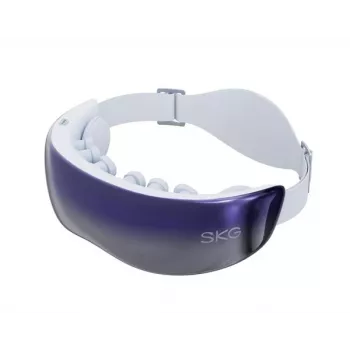 SKG KS700-E Augenmassagegerät mit Luftdruck, Wärme & Bluetooth – Weiß