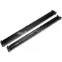 Wirewin 1U Blende ohne Schrauben Schwarz RAL9005 (BP 1U BL SL)