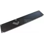 Wirewin BP 2U BL Rack-Blindplatte 19 Zoll 2U Schwarz Stahl