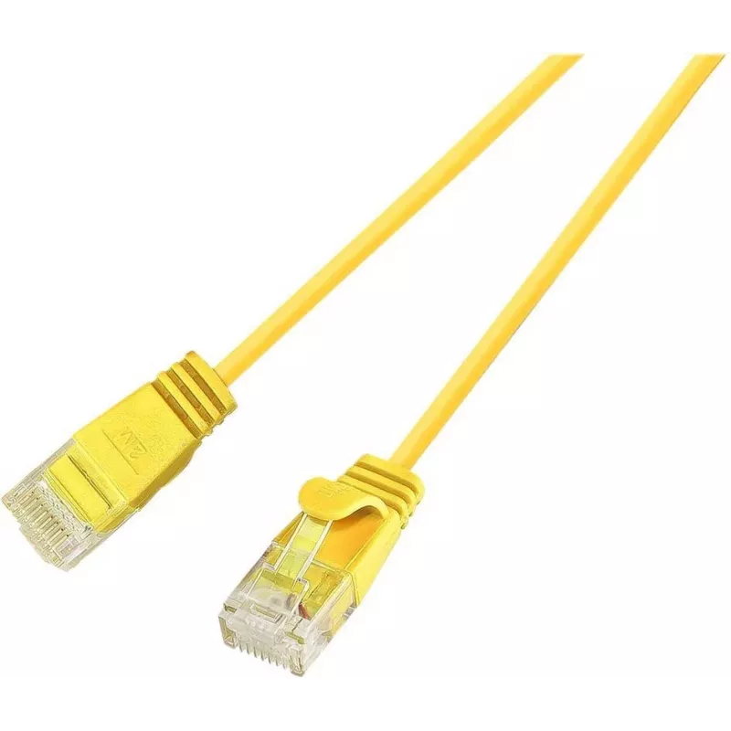 Wirewin Cat.6 U/UTP Slim-Light Patchkabel, 0,5m, Gelb PKW-LIGHT-K6 0.5 GE