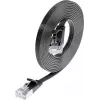 Wirewin Cat6 U/FTP Slim Ethernet Patchkabel 0,5m Schwarz PKW-STP-SLIM-KAT6 0.5 SW