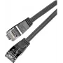 Wirewin Cat6 U/FTP Slim Ethernet Patchkabel 0,5m Schwarz PKW-STP-SLIM-KAT6 0.5 SW